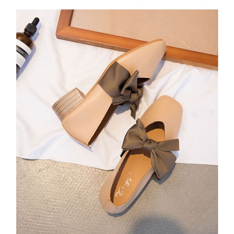 Sepatu Casual Wanita Korea Kerja Hak Tinggi / High Heels Perempuan Import Sepatu Formal Cewek SK-005