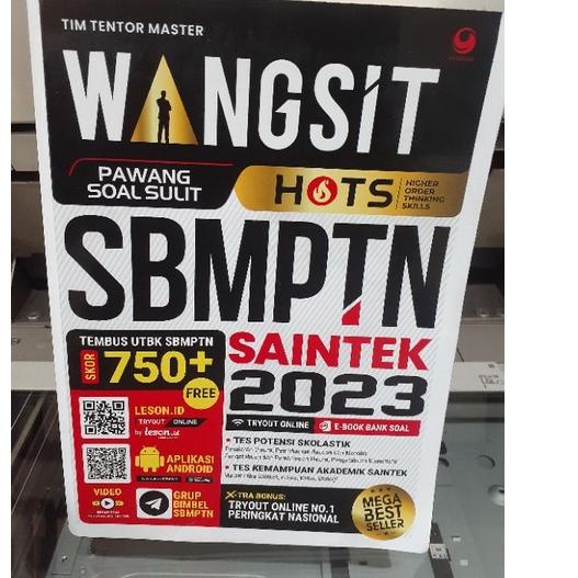 

오빠 BUKU WANGSIT SBMPTN SAITEK 2023 BY TIM TENTOR MASTER ( BUBLEWRAP) Terbaru