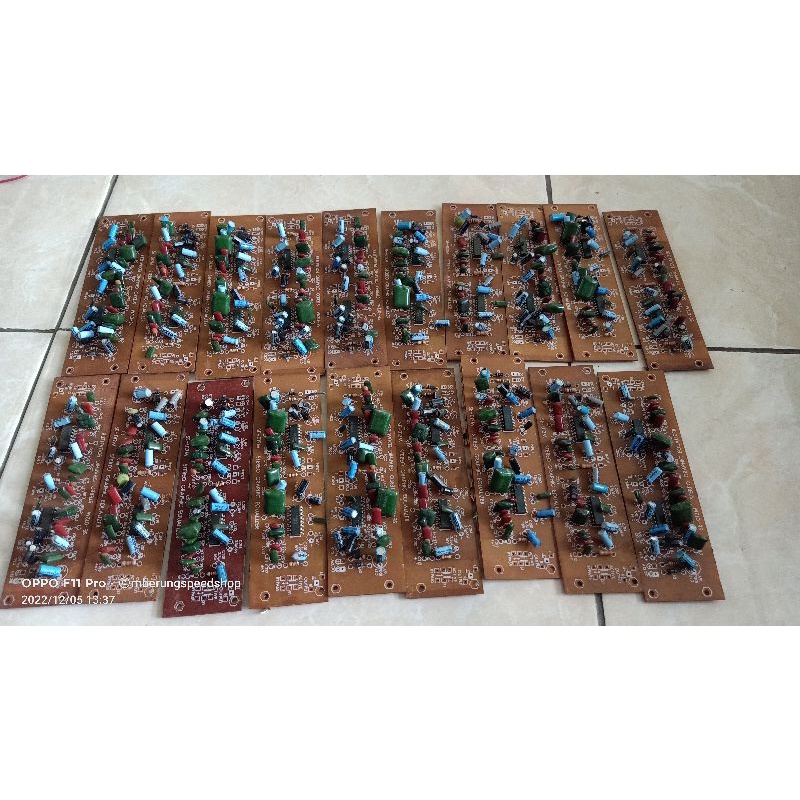 KIT EQUALIZER 10 CHANEL SECOND BACA DEKRIPSI