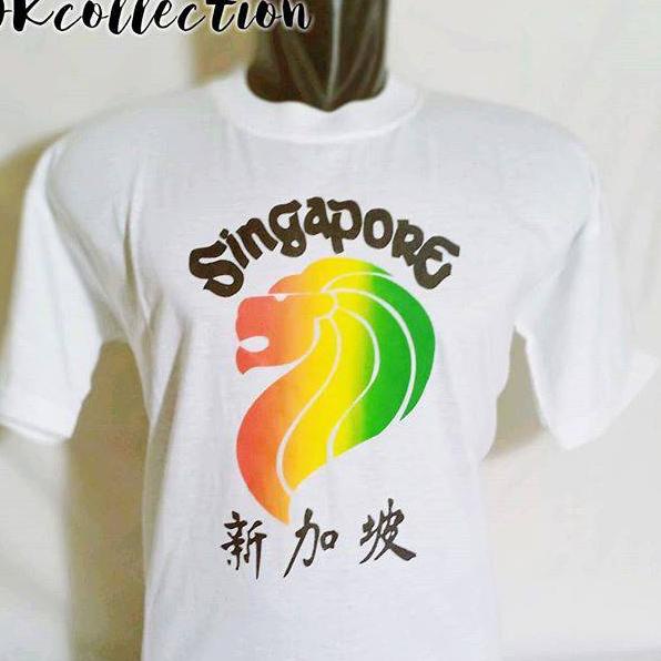 Hadir Terupdate Kaos singapore kaos Singapura baju singapore Souvenir Singapore baju Singapura SOUVE