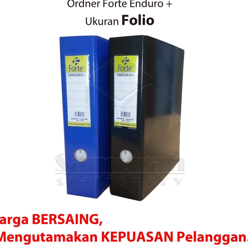 

[PRODUK Y9CBK] Ordner Forte Premium Enduro + Laminasi Ukuran Folio / F4 Punggung 75 mm Warna Warni / Map File 2 Lubang / Bolong Besi Samping Dokumen / Berkas 08N