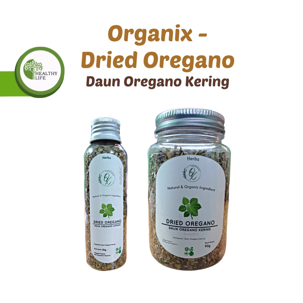 Organix - Dried Oregano/ Daun Oregano Kering 34 gr / 90 gr