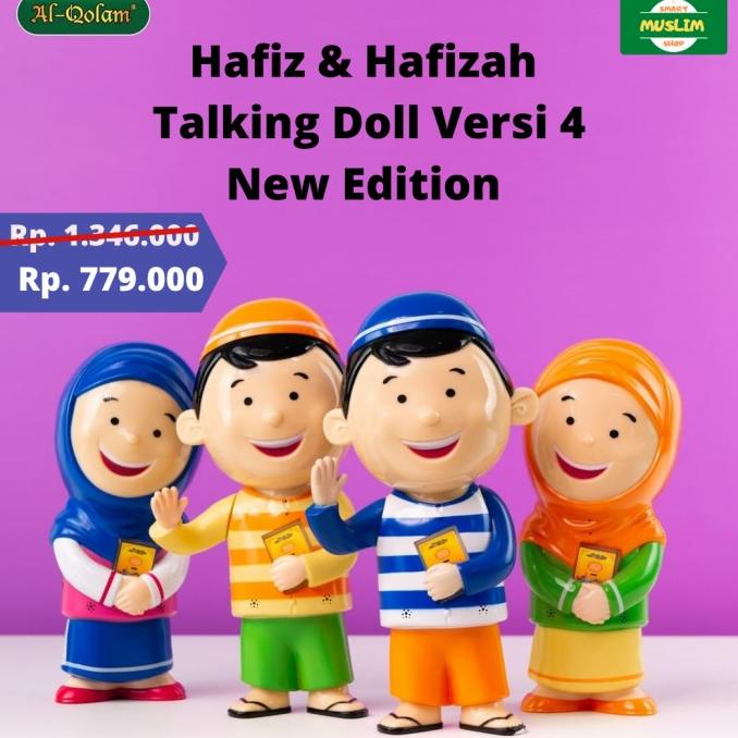 Hafiz dan Hafizah Talking Doll Versi 4 | Boneka Pintar by Al Qolam