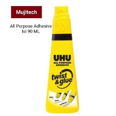 

UHU ALL PURPOSE TWIST & GLUE LIQUID / LEM CAIR PUTAR SERBAGUNA