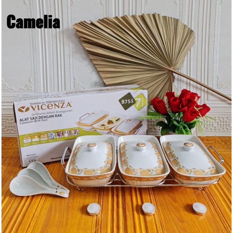 {Packing Aman} Prasmanan Vicenza B751 Camelia