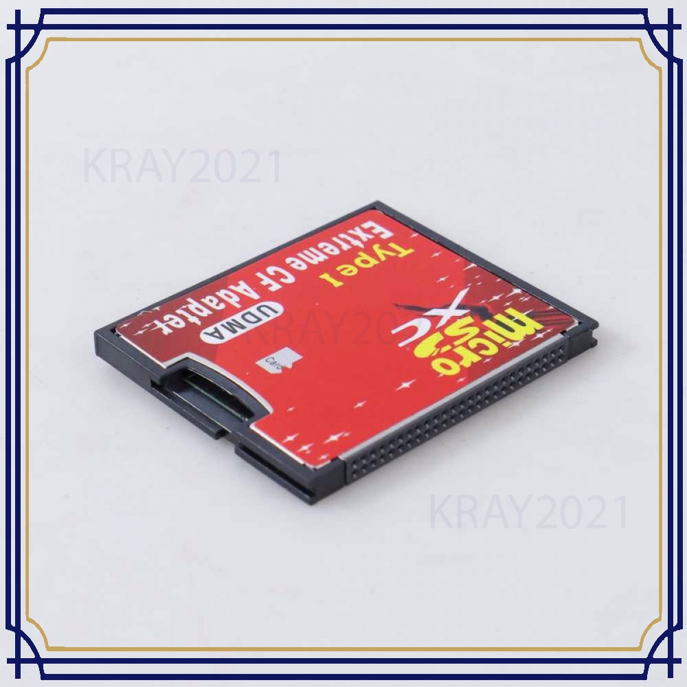 Extreme Micro SD Card to CF Adapter Converter -CV863