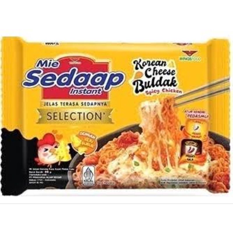 

Mie Sedaap Korean Cheese Buldak 86gr