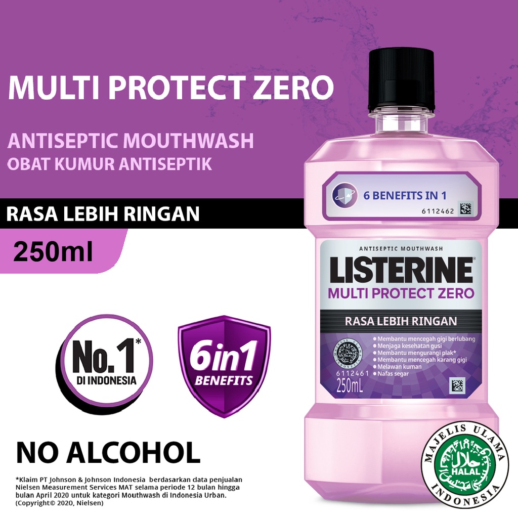 Listerine Multi Protect Zero 250ml