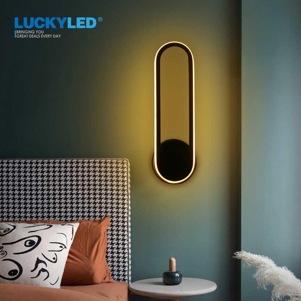 LUCKYLED Lampu Dinding Hias 330 Rotation Wall Lamp 12W Neutral White - 8337