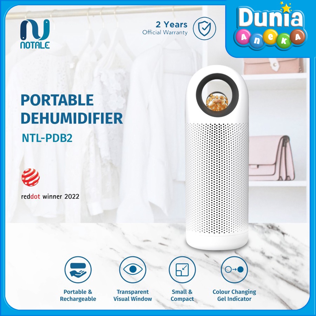 NOTALE PORTABLE DEHUMIDIFIER DRYER SERAP KELEMBAPAN WITH HEATING BASE