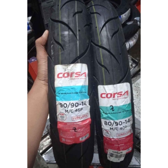 ban donat corsa terminator 90/90 80/90 ring 14 tubeles