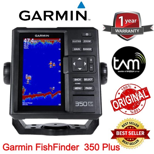 Garmin FishFinder 350 Plus Original Garansi Resmi