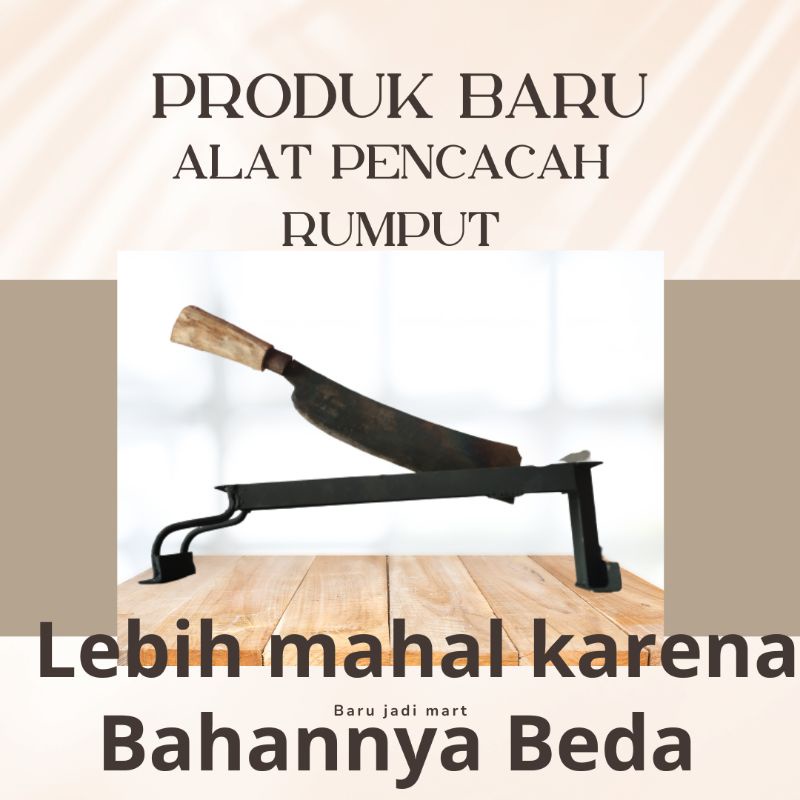 Jual Alat Pencacah rumput Odot , gajahan , rendeng kacang , damen pakan ...