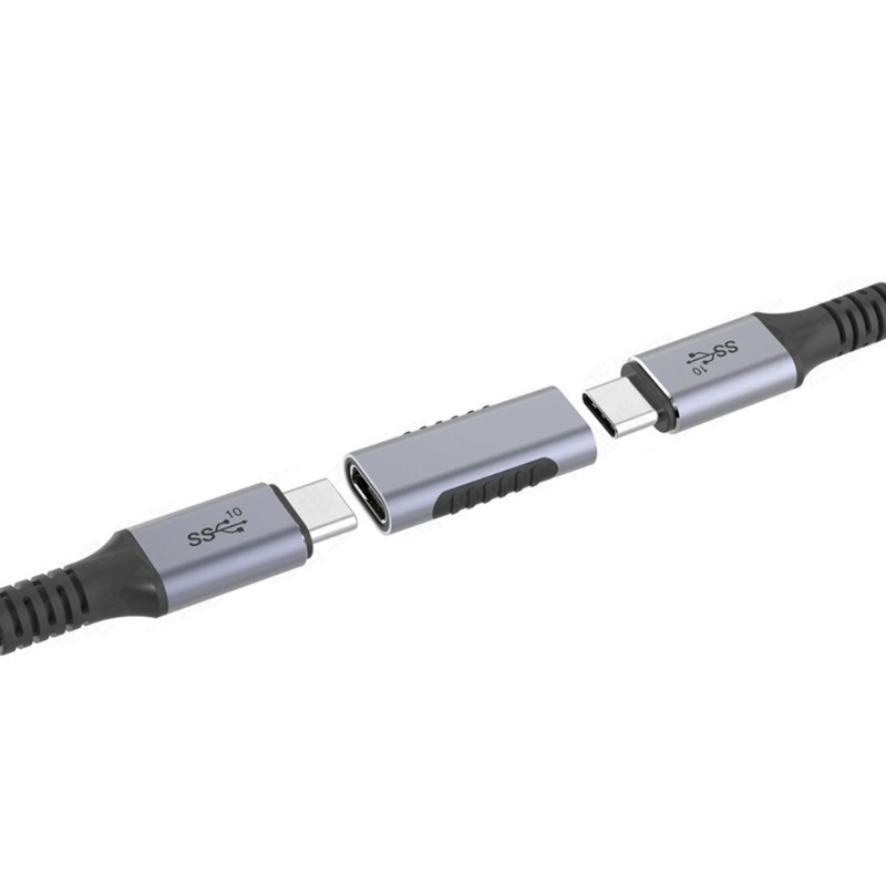 Zzz For Phone Tablet Type C Female to Female Converter USB-C Kabel Charge 100W 2pcs