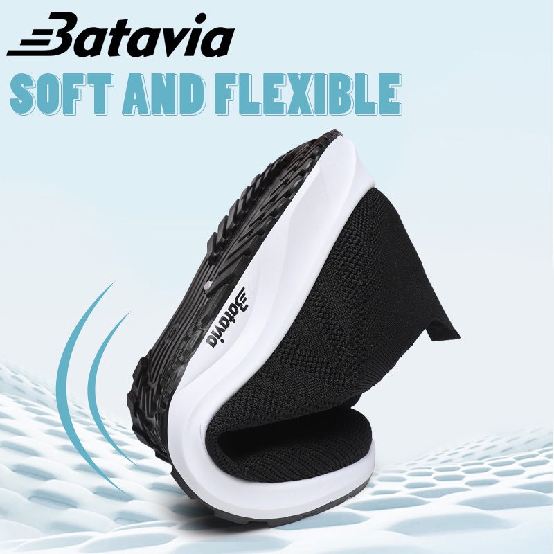 Batavia 2023 sepatu pria impor baru rajutan sepatu olahraga bernapas sepatu olahraga kasual sepatu olahraga pria sepatu joging pria dewasa sepatu olahraga siswa sepatu sekolah sepatu pria grosir sepatu cowo sepatu pria sepatu pria ringan import B23
