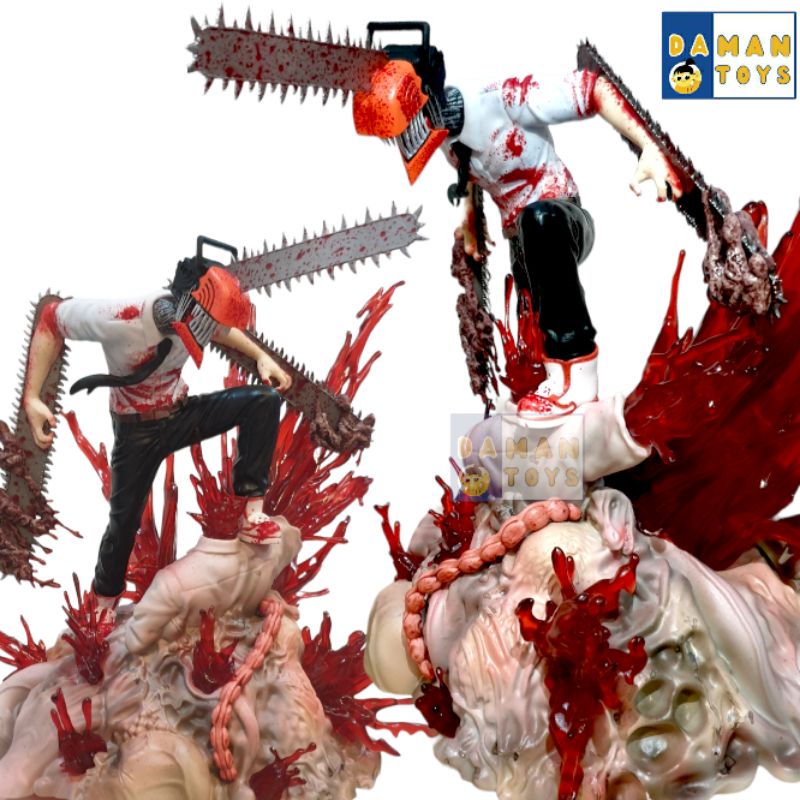 Action Figure Chainsaw Man Denji Makima Power