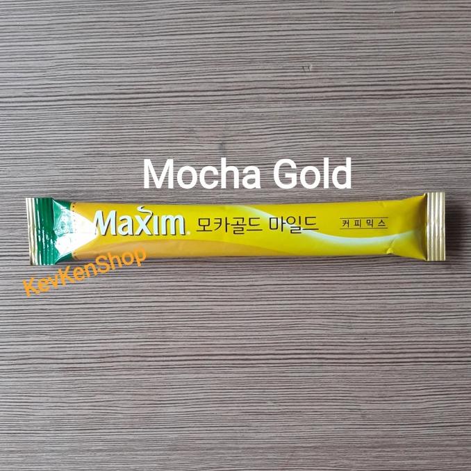 

[BISA COD] Kopi MAXIM Coffee Korea Mocha or Original atau White Gold per Sachet