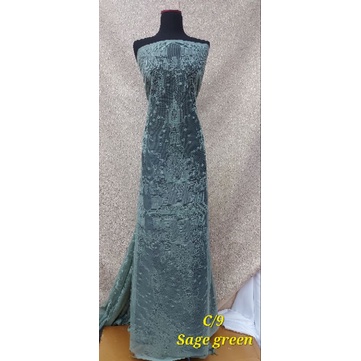 LACE ETNIK MOTIF CANDI NEW! *Harga 1meter