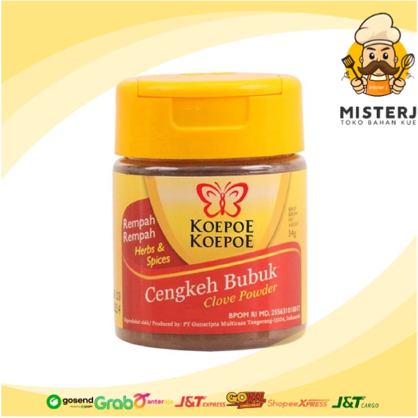 

Koepoe Koepoe Clove Powder | 34 Gram | Cengkeh Bubuk