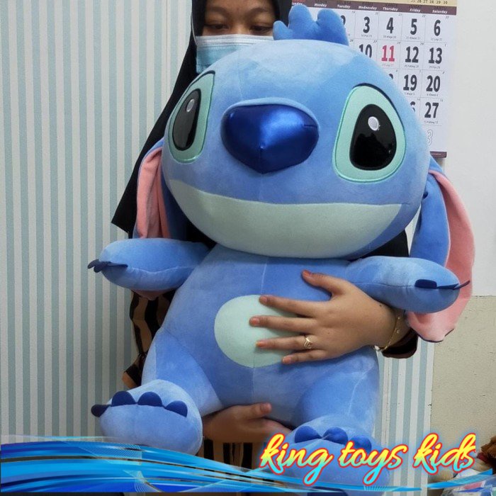 PROMO 2023 / Boneka Soft Stitch 55cm/21"/boneka karakter/boneka lilo and stitch