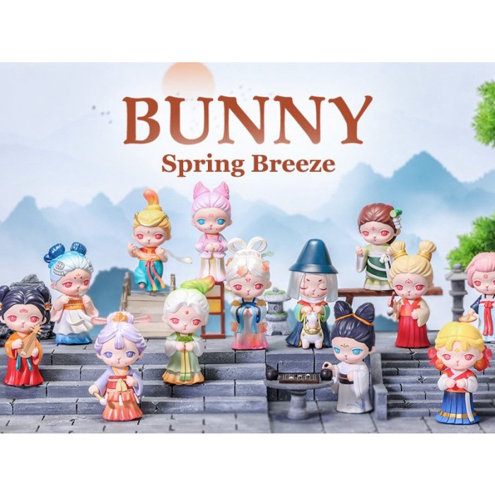 Pop Mart Bunny Spring Breeze Chinese Costume
