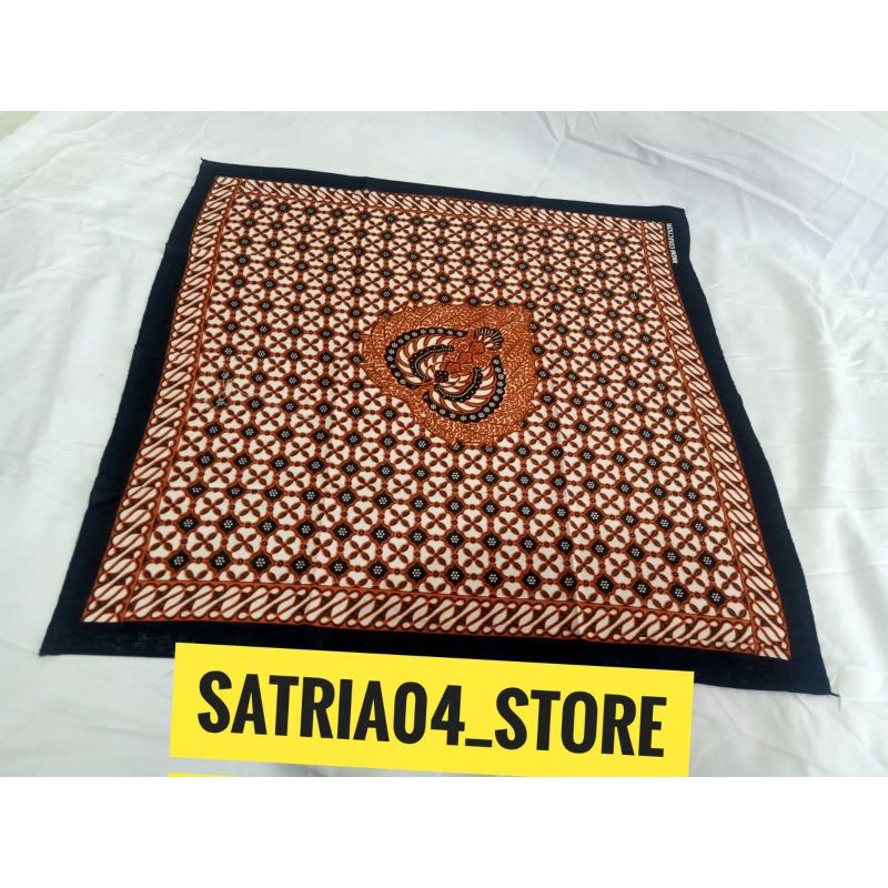 slayer motif batik slayer segi empat bandana motif bunga ikat kepala