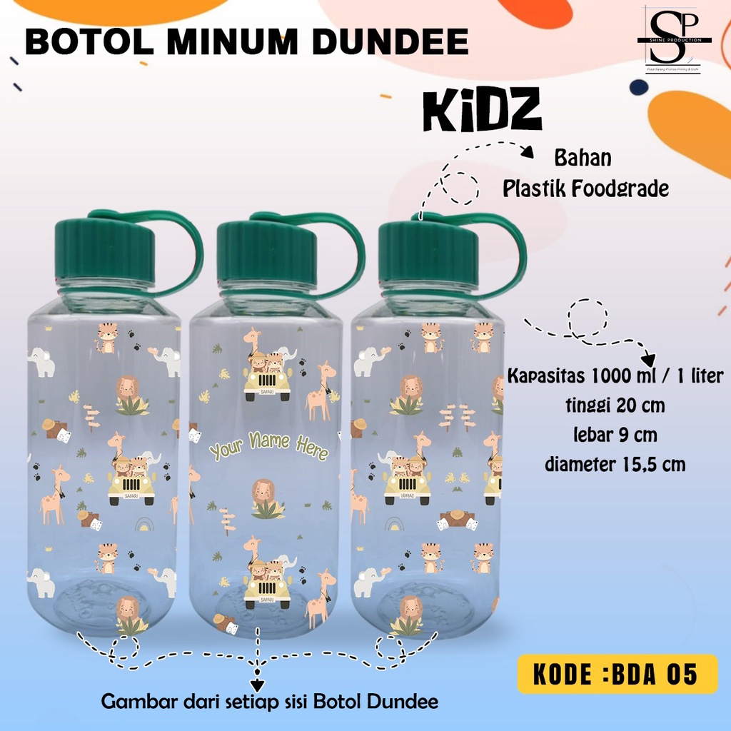 Botol Minum Anak 1 Liter Tumbler Botol Minum Anak BPA FREE