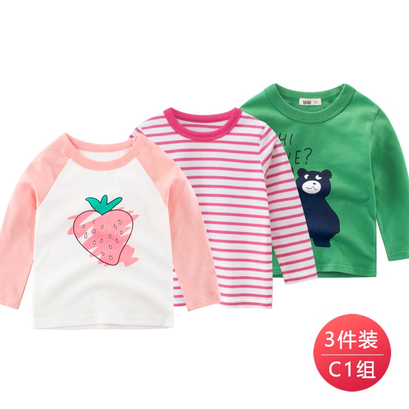 Khatinstore Baju Anak Perempuan Lengan Panjang / Baju Anak Karakter Import - TSGP02