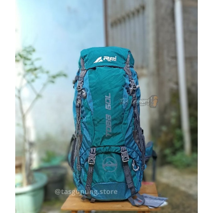 Tas Gunung 60L - Tas Carrier Arei Toba 60L / Tas Gunung Arei Rei 60L