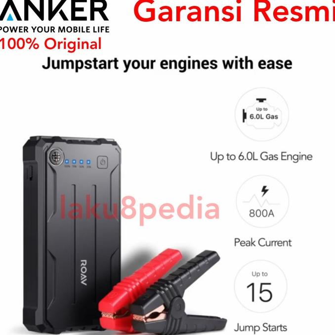 Powerbank Jumper Aki Anker Original Roav Jump Starter