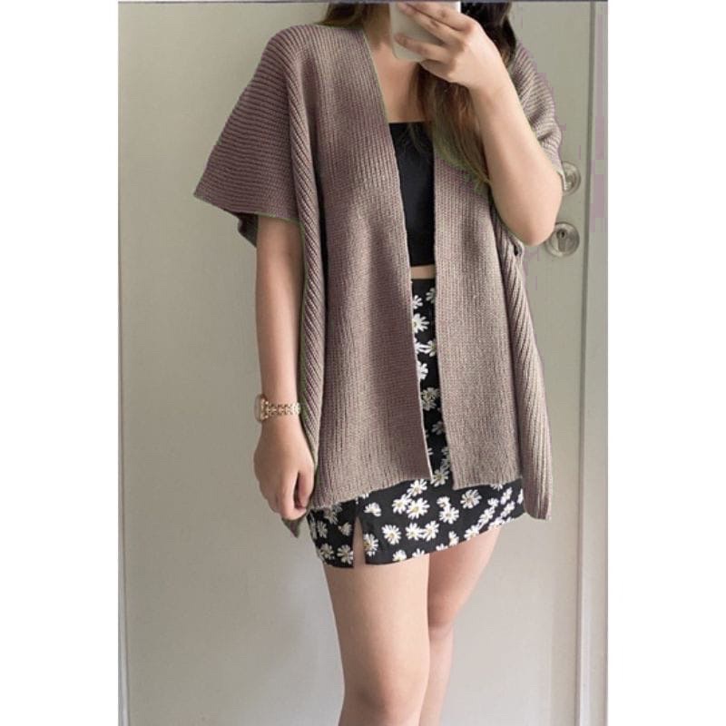 CARDIGAN Rajut Oversize CAMILLA BATWING/Outer Cardy Rajut halus PREMIUM / popi outer betwing