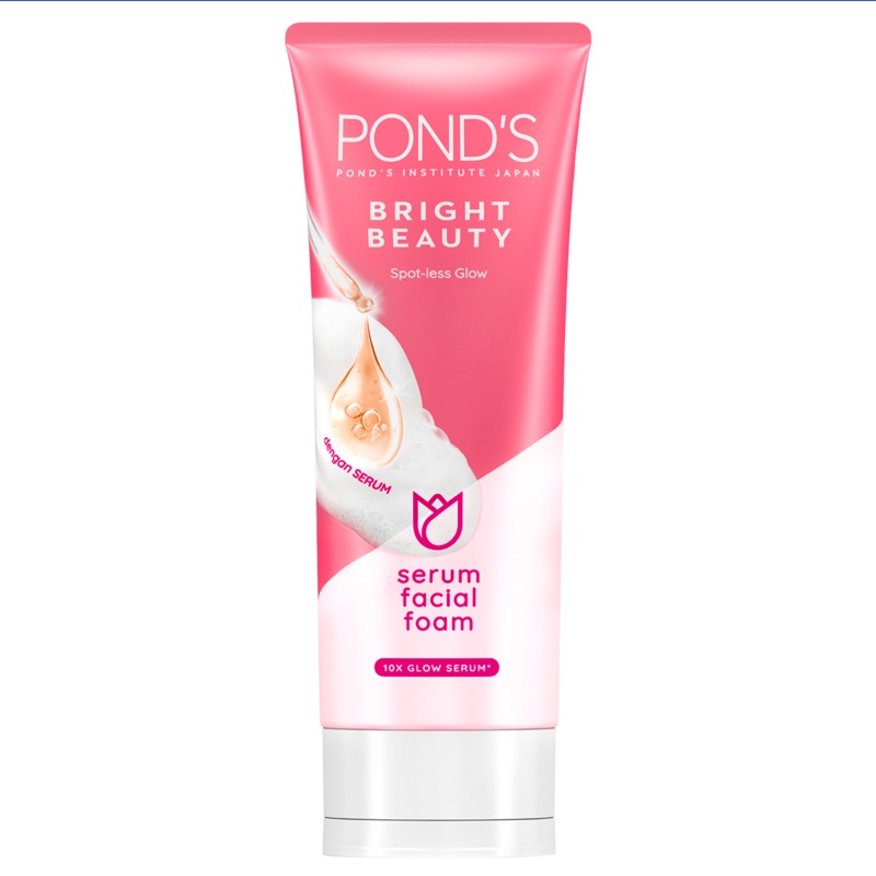 PONDS Facial Foam : Bright Beauty Whip Foam, Acne Solution, Oil Control, Anti Bacterial, Pure Bright, Clear Solution