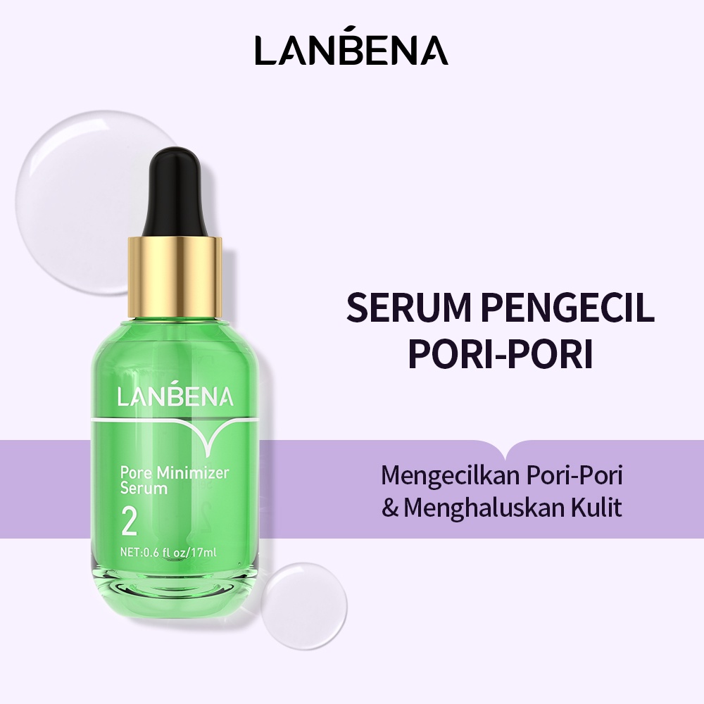 (READY &amp; ORI) LANBENA BLACKHEAD REMOVER MASK &amp; PORE MINIMIZER SERUM LB 6115 6122