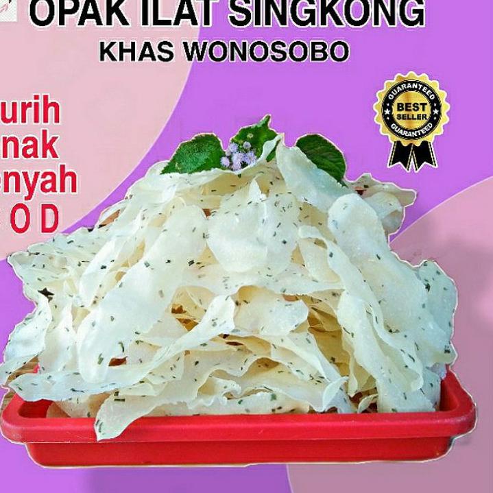 

➢Kekinian !! PROMO SPECIAL OPAK ILAT 1 KG DISKON 30% ASLI WONOSOBO DARI SINGKONG PILIHAN 7G