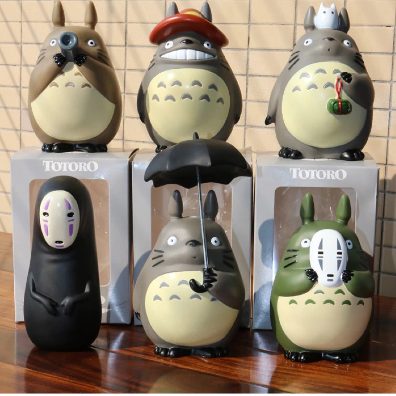 Figure Pajangan Hiasan My Neighbor TOTORO SPIRITED AWAY Studio Ghibli