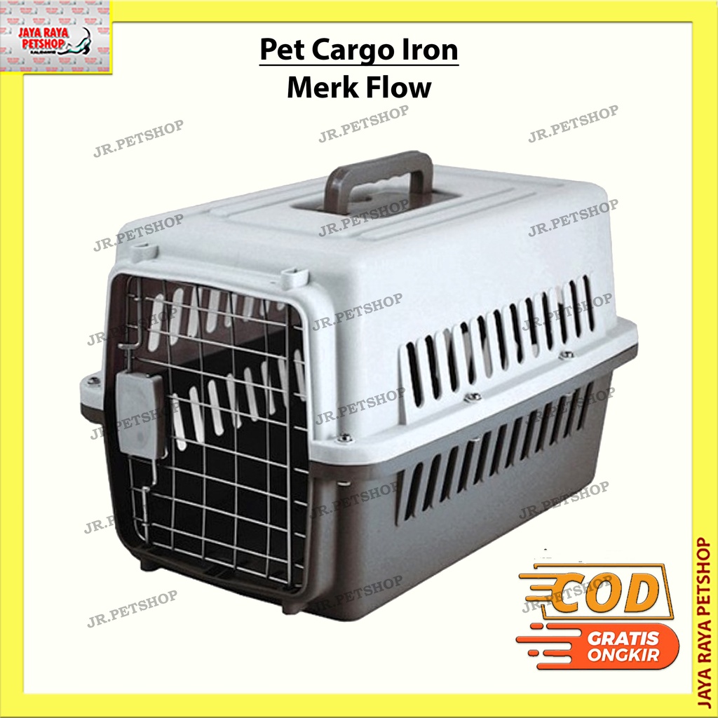 Pet Cargo Tas Hewan Traveling Flow Iron
