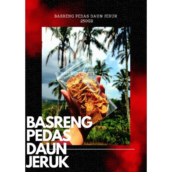 

Basreng pedas daun jeruk 250gr Basreng jajanan keluarga