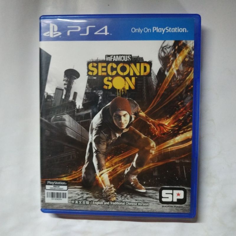 BD Kaset PS4 inFamous Second Son
