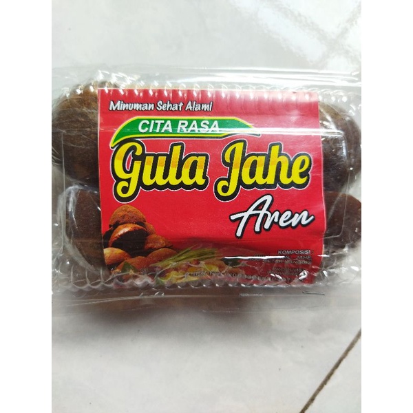 Gula jahe Aren-gula jahe cita rasa aren