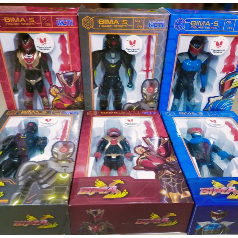 Mainan Robot Bima-S Series Figure
