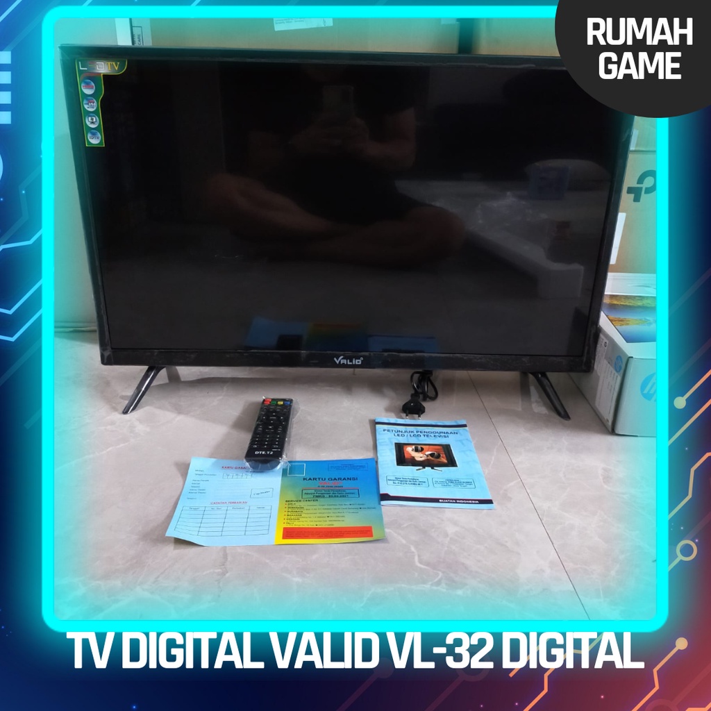 TV DIGITAL VALID 32 INCH TANPA STB