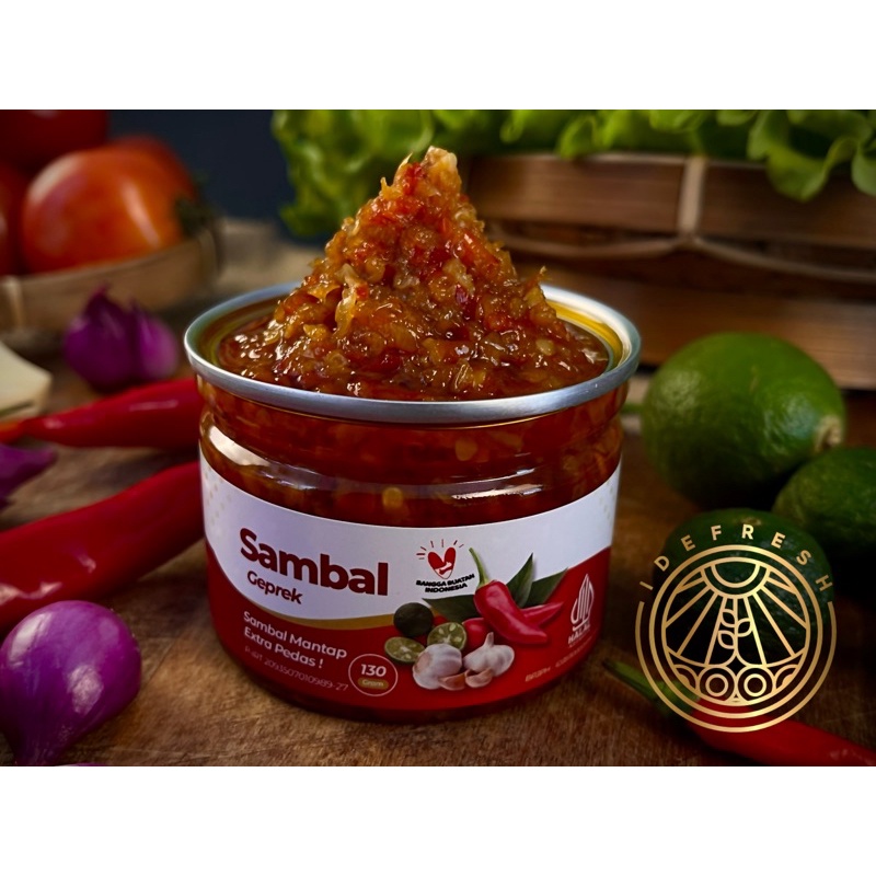 

Sambal Geprek Idefresh Premium 100% Halal
