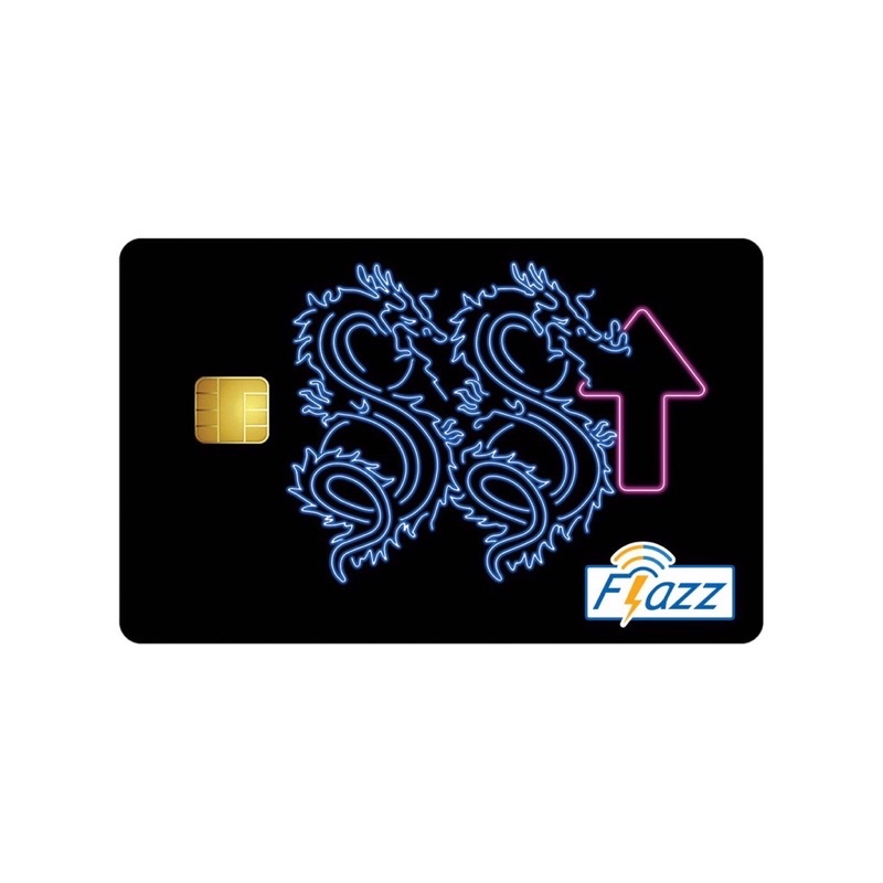 RARE 88rising Dragon Black Flazz Card BCA Original