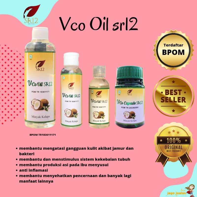 

Vco virgin coconut oil sr12 kapsul kucing