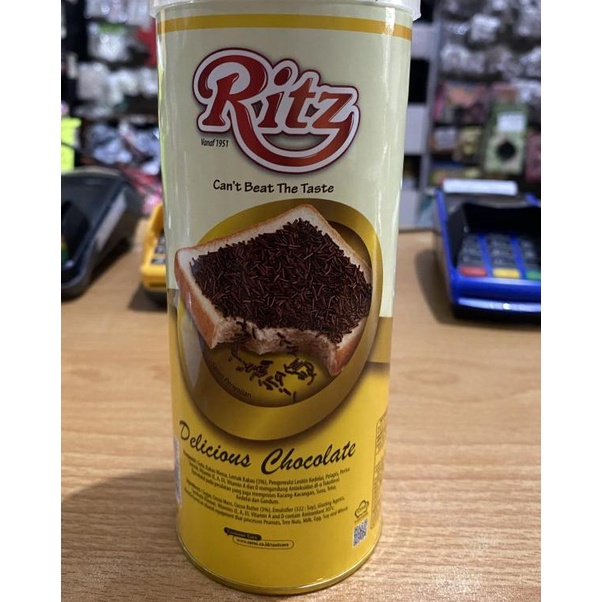 

RITZ CHOCOLATE MESES 300GR / HAGELSLAG