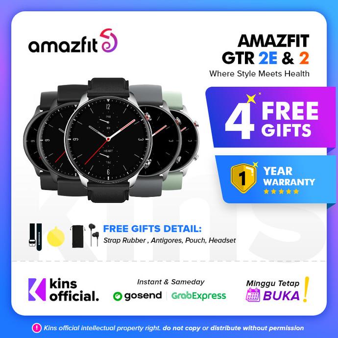 Amazfit GTR 2 & Amazfit GTR 2E International Version Garansi Resmi