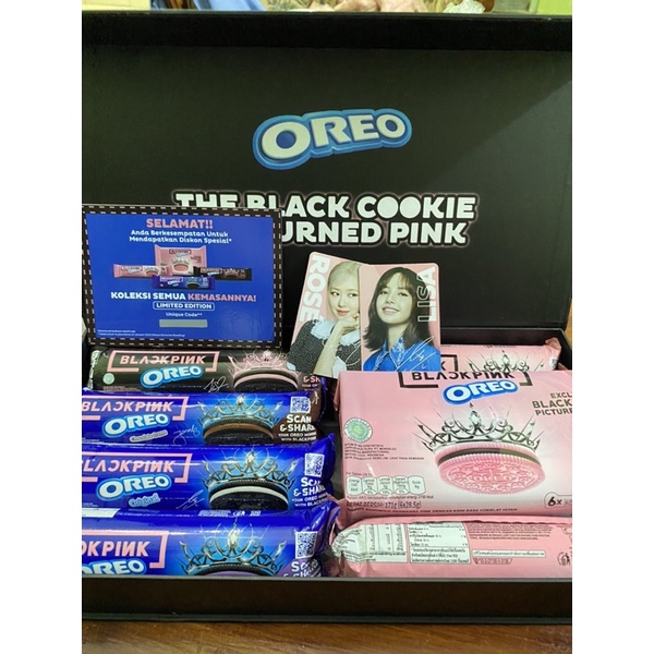 Oreo x Blackpink Exclusive Collectible Box [Limited Edition]