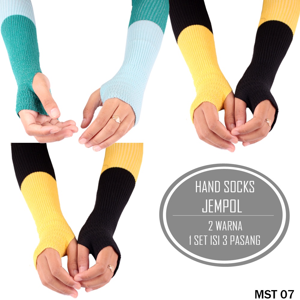 Hand Sock Muslimah Isi 3 Pcs - MST 11