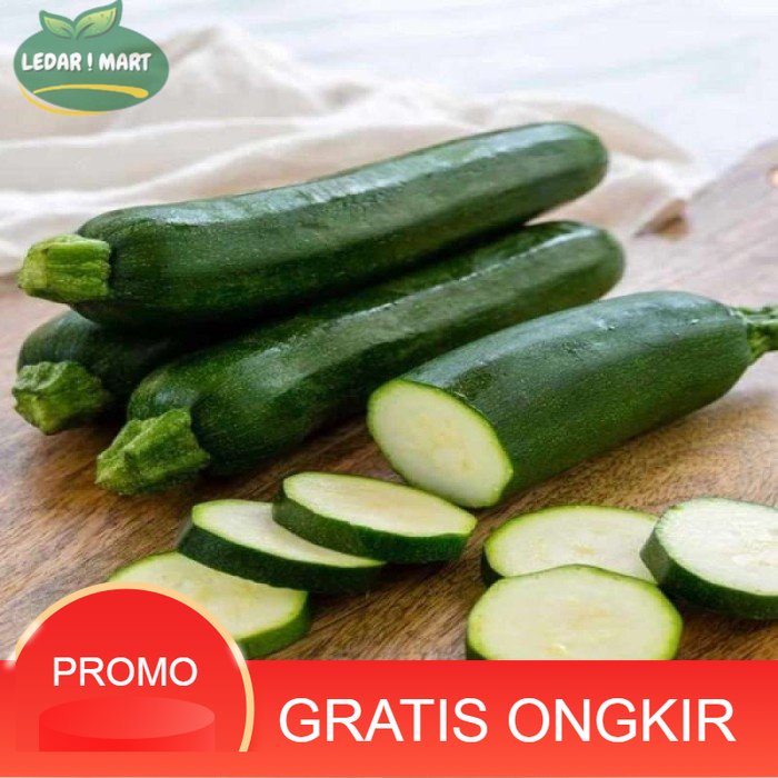 

Zukini Sayur Zucchini Organik 500gr 1 pack