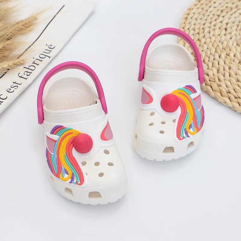 Crocs Kids Classic Clog  Anak Sandal Crocs Anak-anak  Laki-laki Dan Perempuan llittle pony Unicorn New